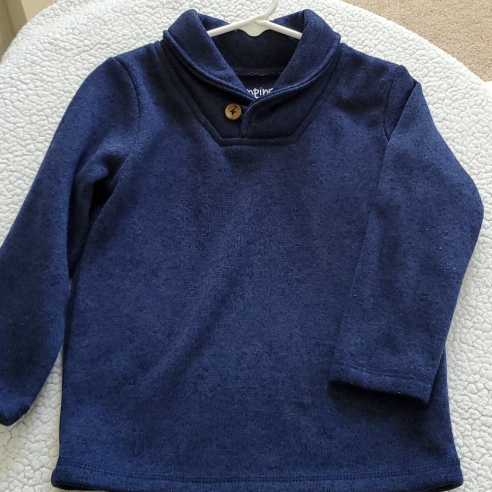 Navy sweater